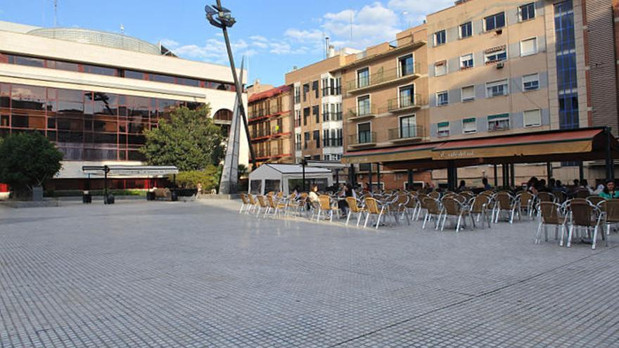 La Plaza de Europa, en Murcia