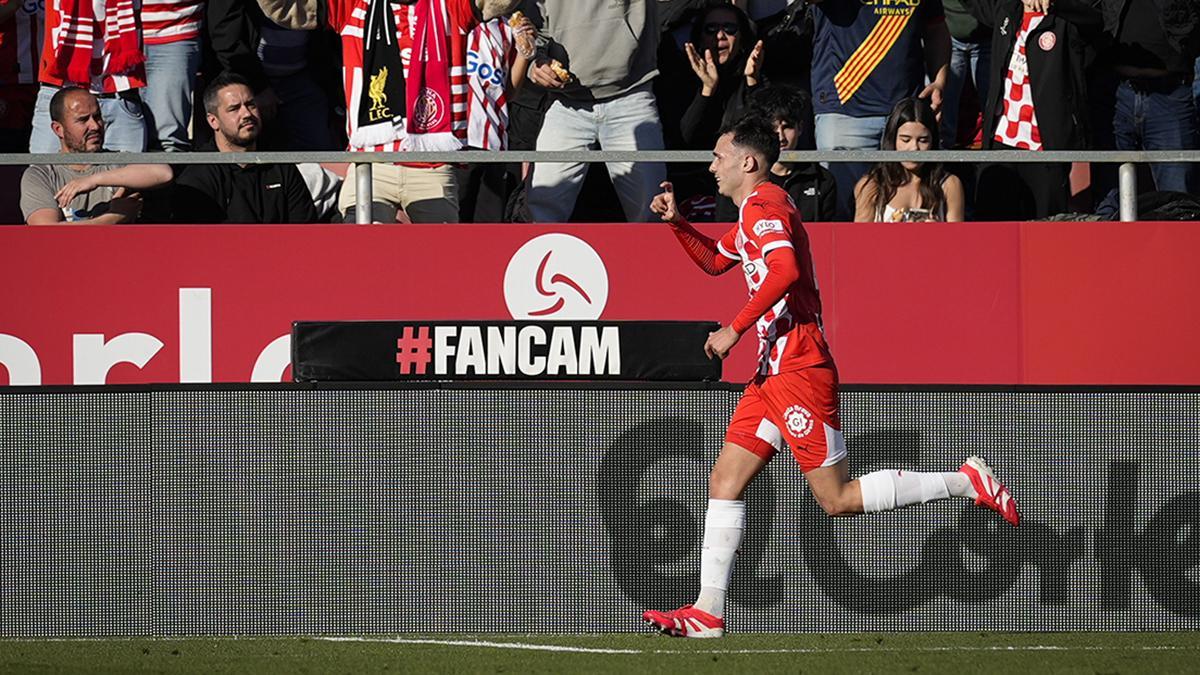 Girona Sevilla El gol de Arnau Martínez