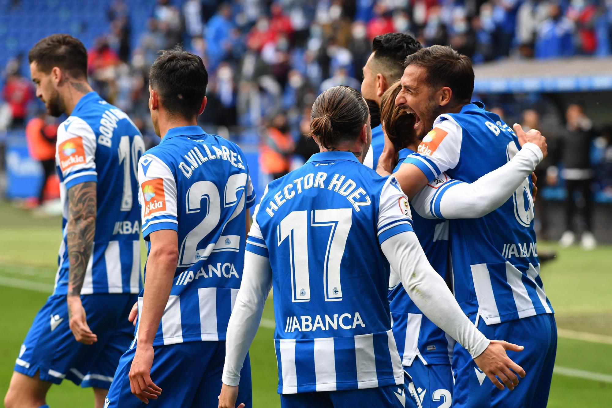 El Deportivo le gana 2-1 al Numancia