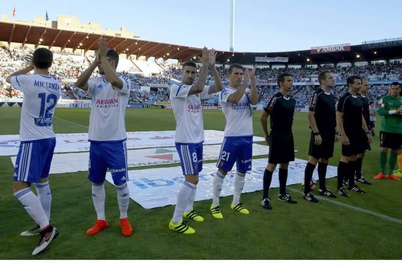 Primer partido de liga del Real Zaragoza