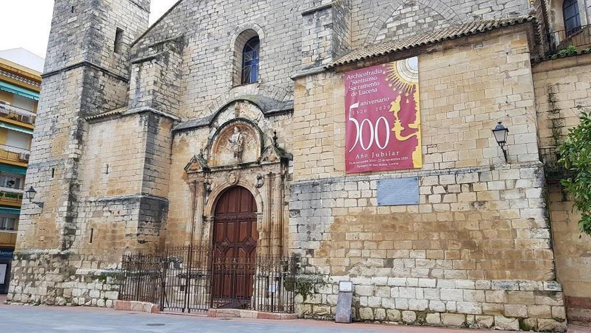 Cultura restaurará las tres portadas de la iglesia mayor de San Mateo de Lucena