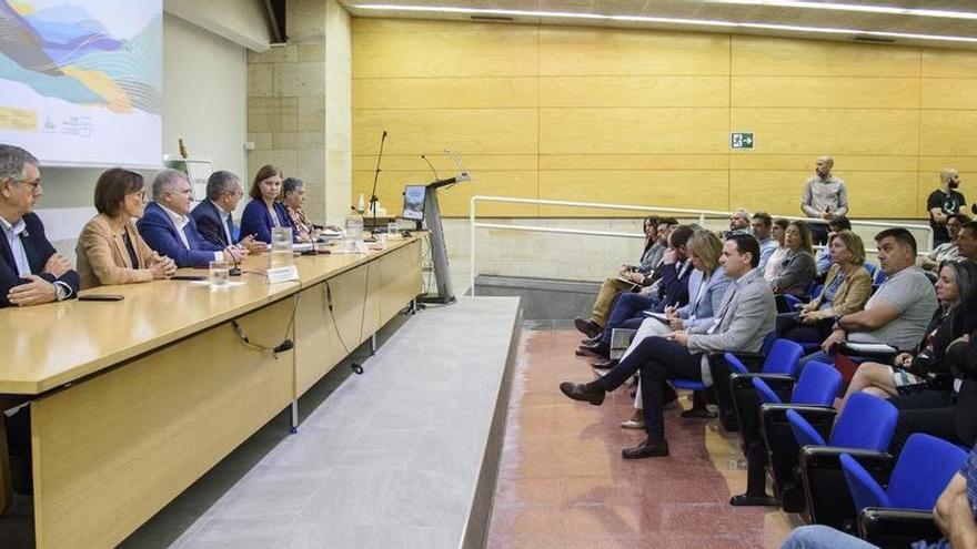 El secretario de Estado, Hugo Morán, durante una charla en Cartagena el pasado año.