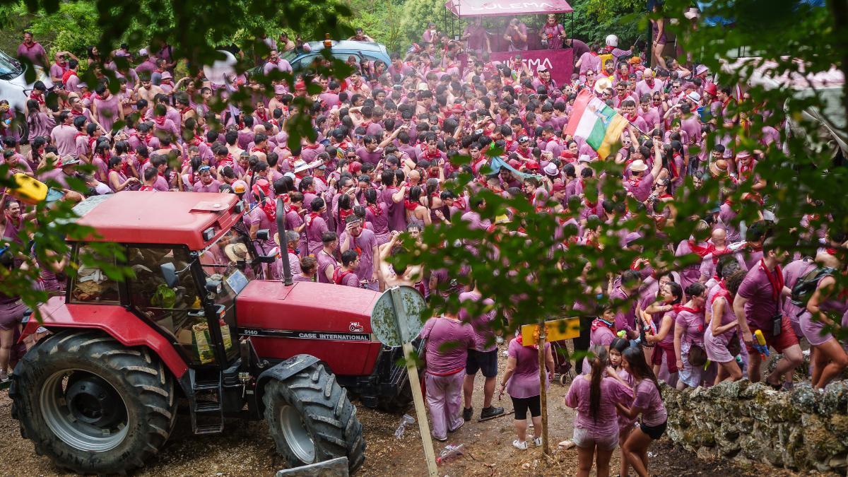 La batalla del vino en Haro, La Rioja