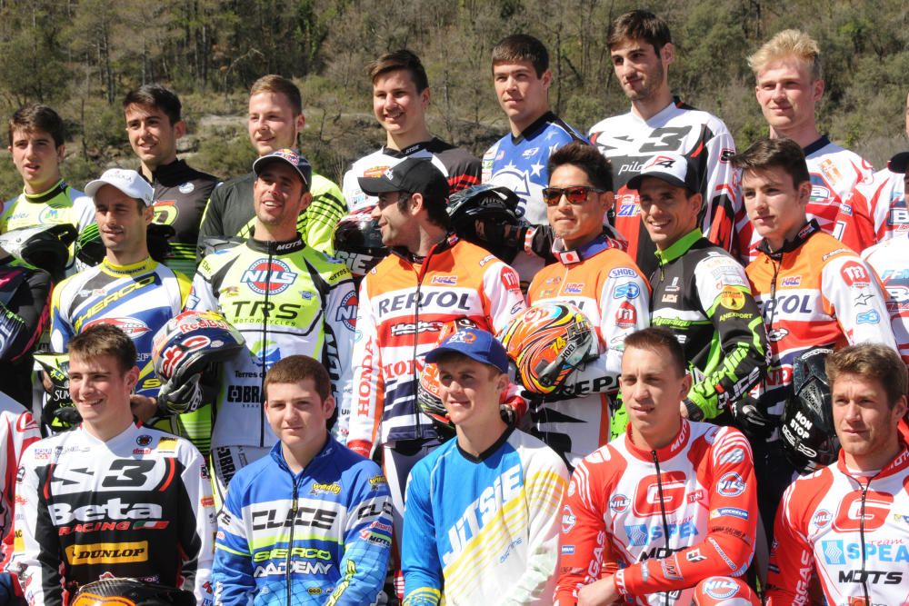 Els protagonistes del Mundial de Trial, a Olvan