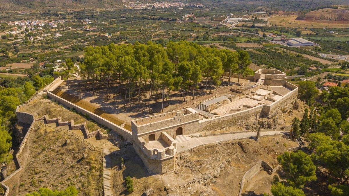 Panorámica del Fuerte de la Estrella, en Segorbe.