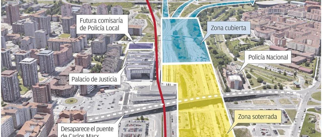 La nueva cubierta del plan de vías no soporta construir pisos, asegura el Adif