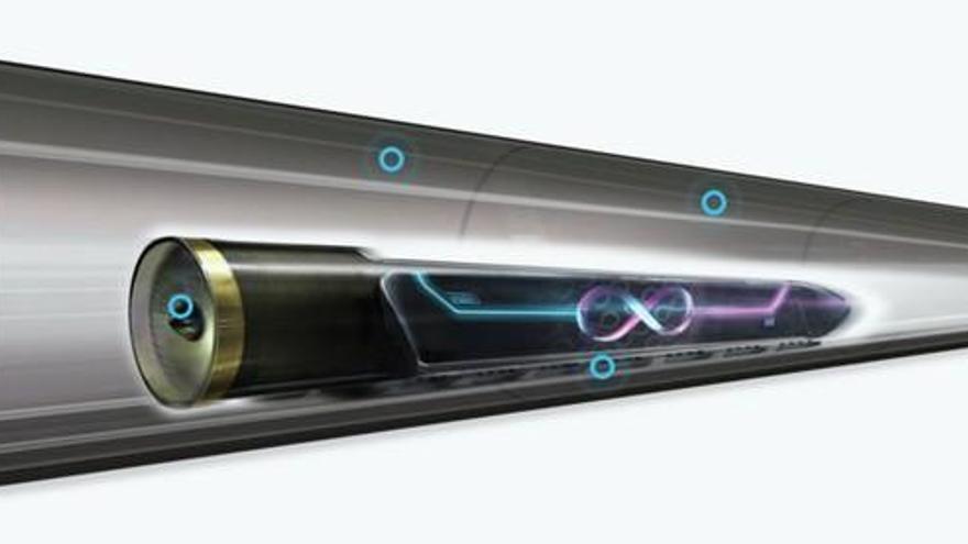 El tren del futuro, Hyperloop, realiza su primera prueba con éxito