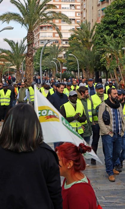 Así ha sido la manifestación de los agricultores