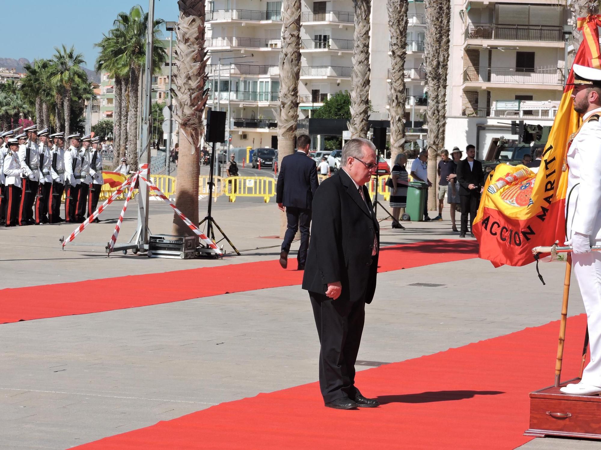 Jura de Bandera para personal civil en Águilas