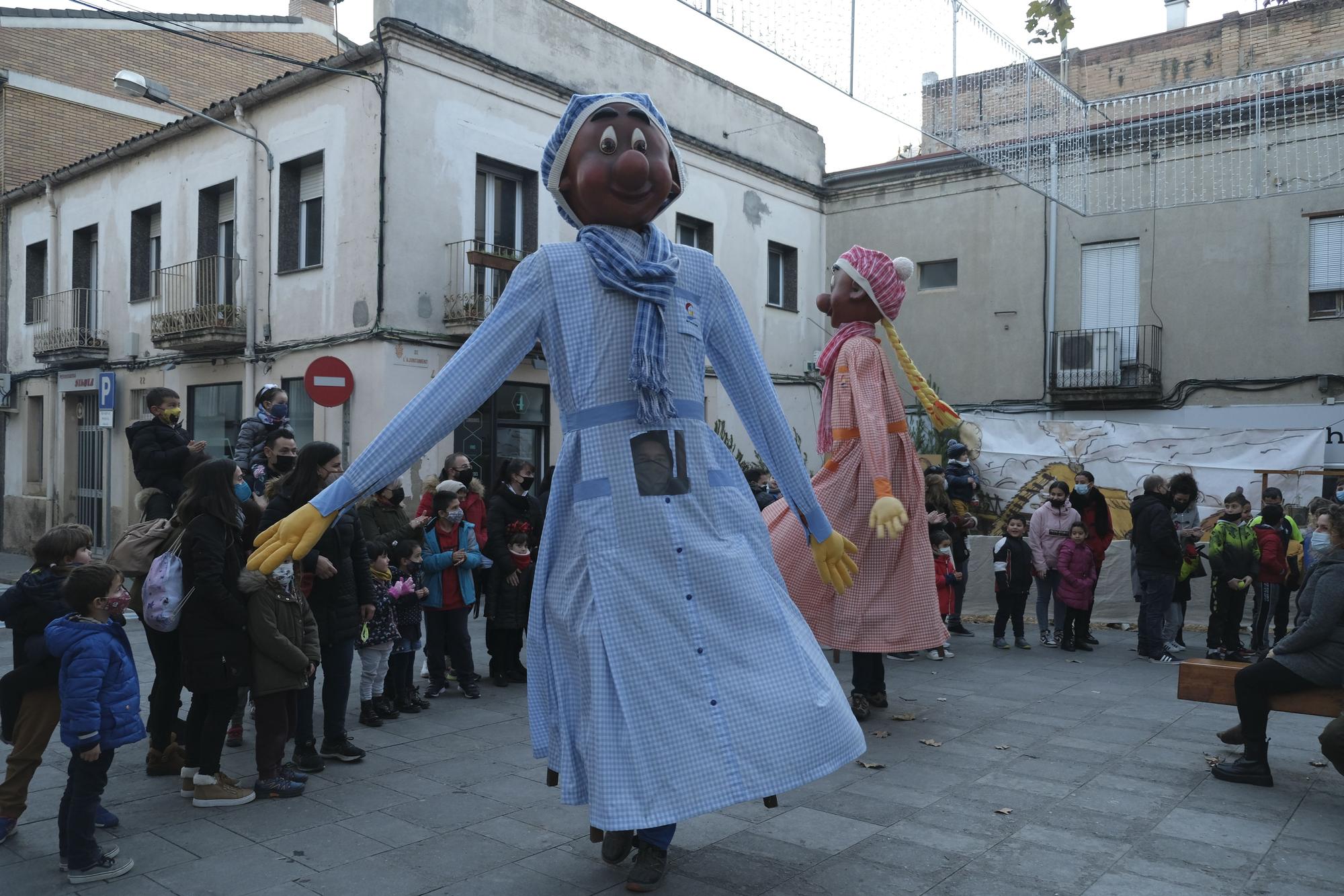 Festa del tió a Sant Vicenç