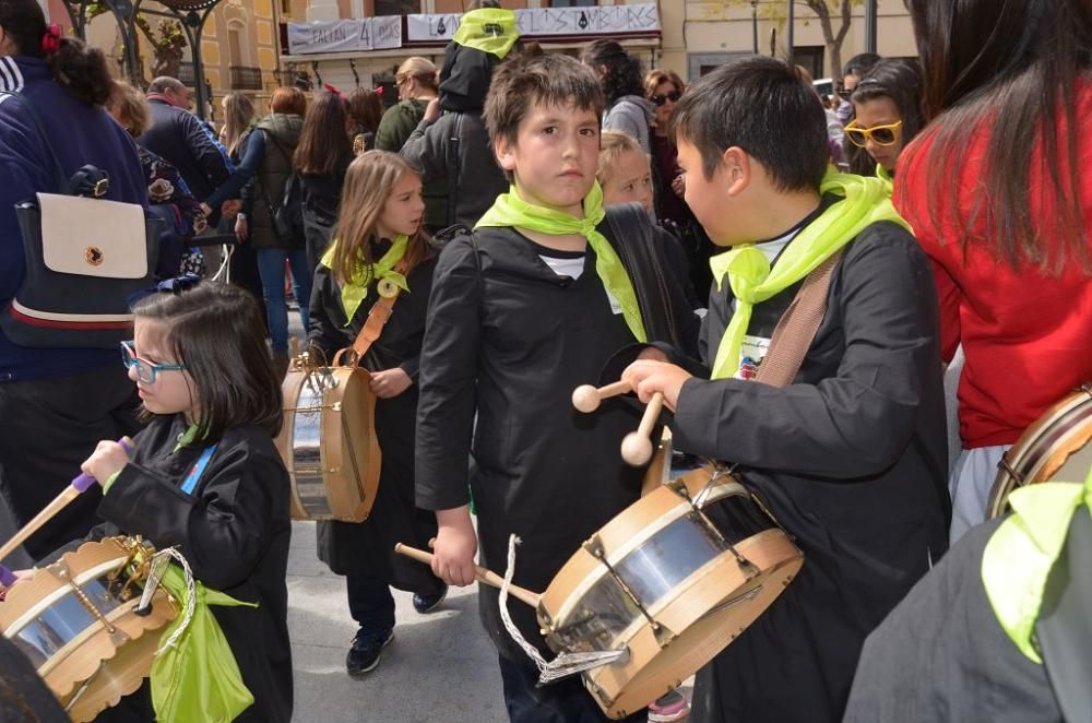 Tamborada infantil 2018 en Mula