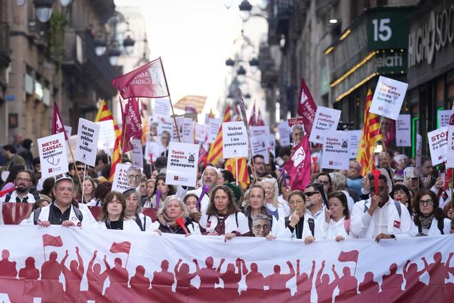"Si es vol protestar, que es faci sense fer mal als altres"