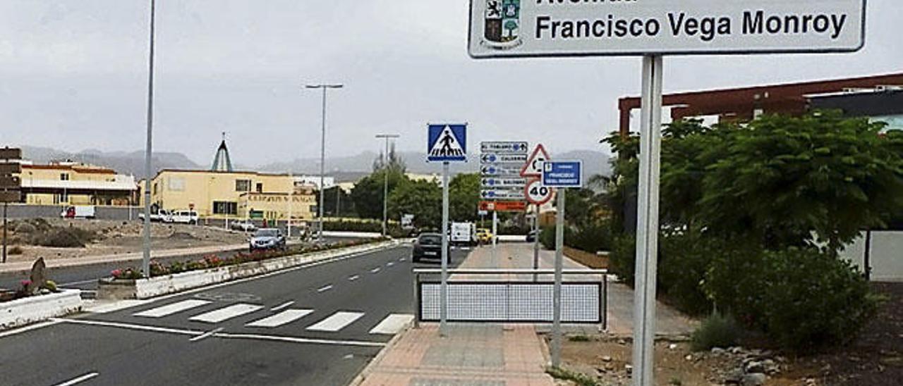 Avenida de El Tablero, que será reasfaltada.