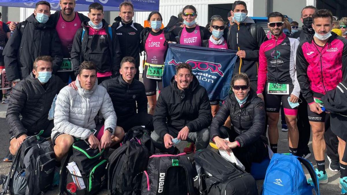 Representación del Morvedre Triatlón en el autonómico. | LEVANTE-EMV