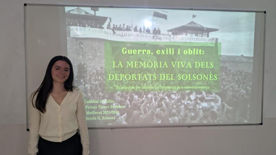 Un treball de secundària evidencia la necessitat a Solsona d'enfortir la memòria dels deportats locals del nazisme