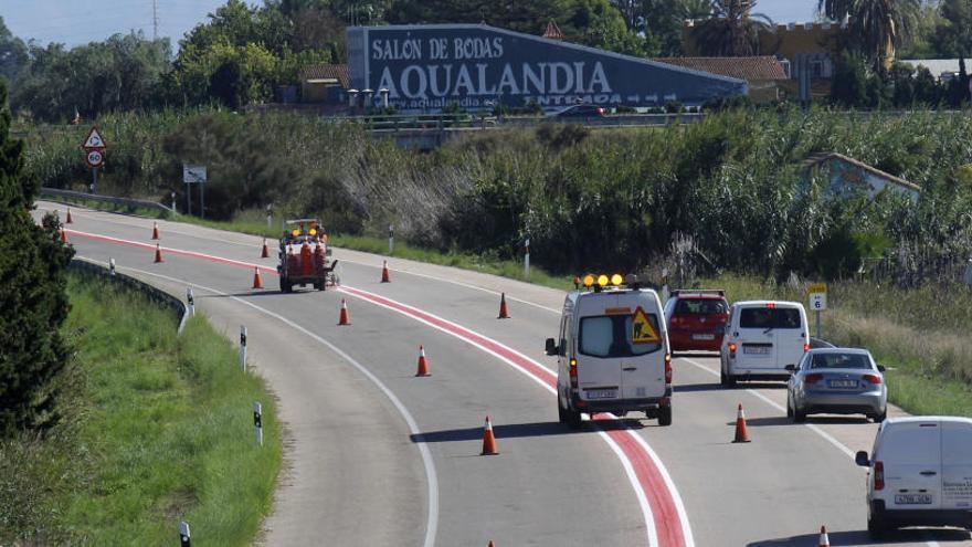 La Generalitat reduce la velocidad en El Saler tras el último accidente