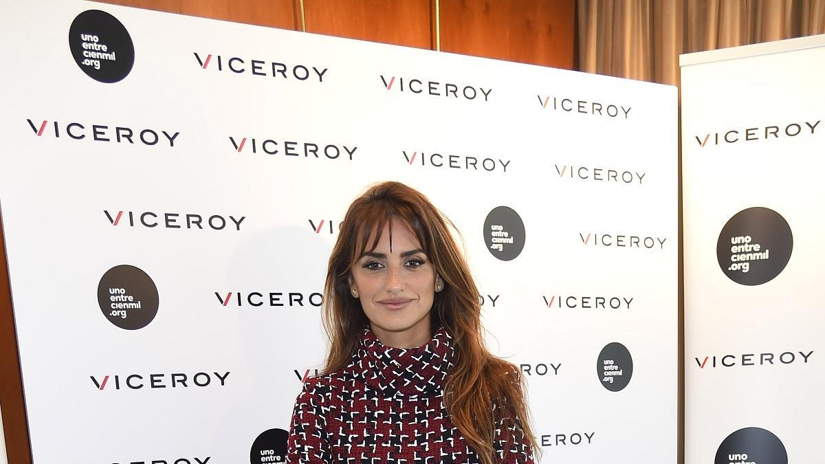 Penélope anunciando la colaboración solidaria con Viceroy