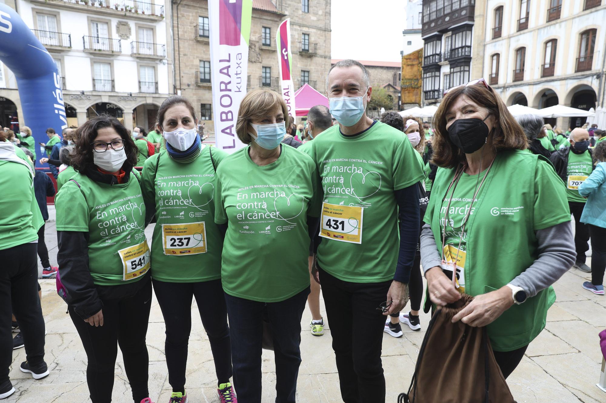 Marcha contra el cáncer de Avilés