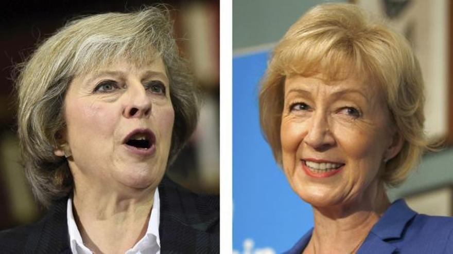 Theresa May o Andrea Leadsom será la próxima primera ministra británica