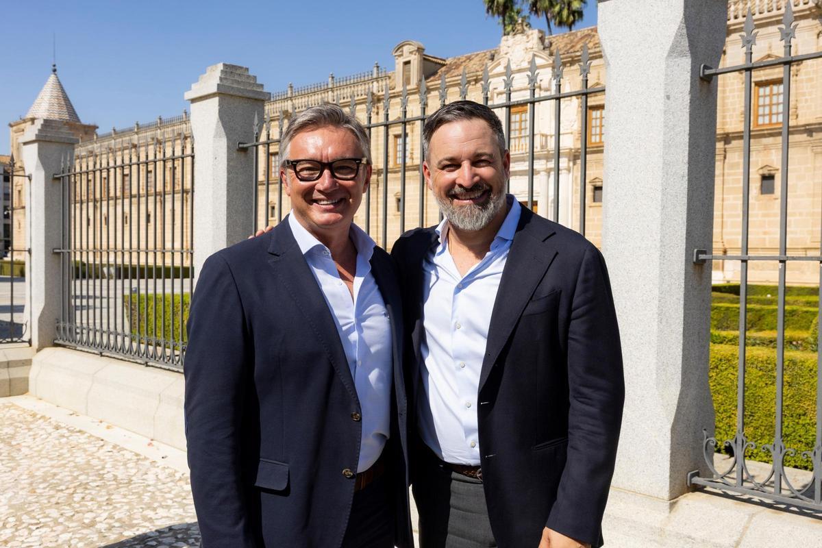 Manuel Gavira y Santiago Abascal