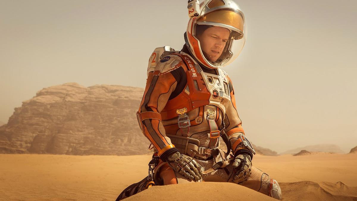 Matt Damon en 'The martian'