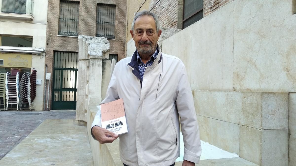 Gonzalo Guijarro, en Málaga con su nuevo libro.