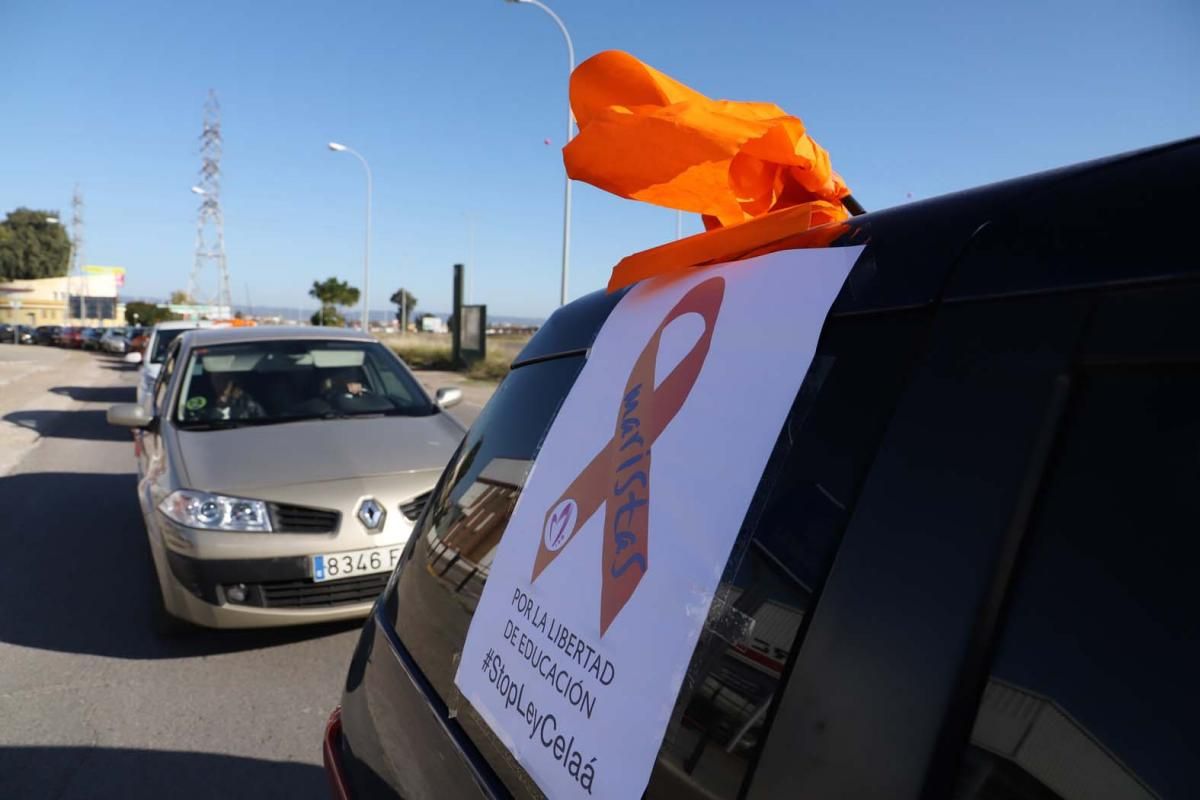 Caravana contra la 'ley Celaá'