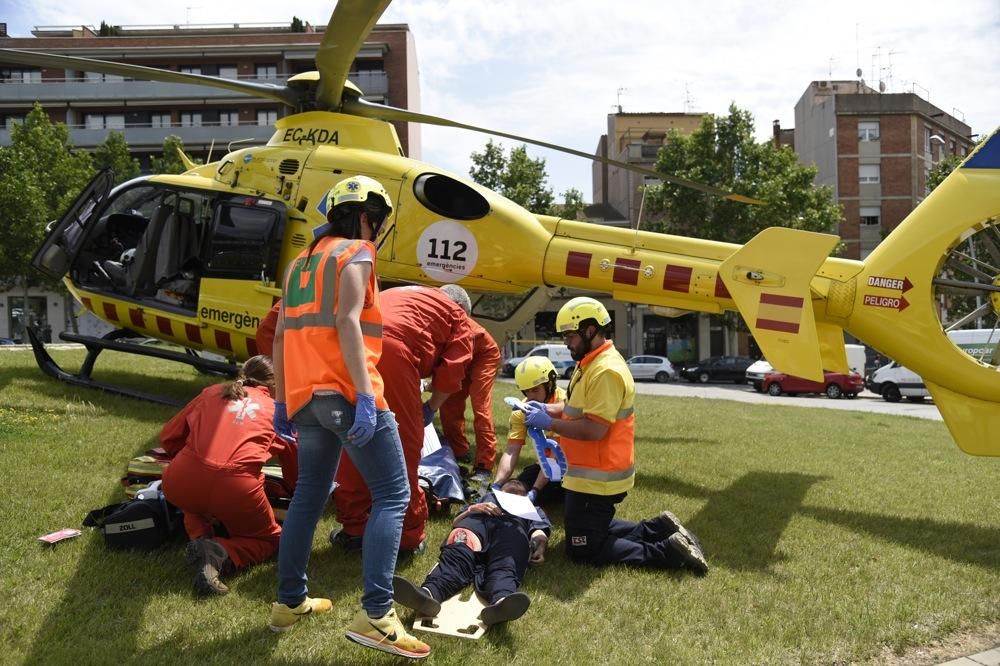 Simulacre a Manresa