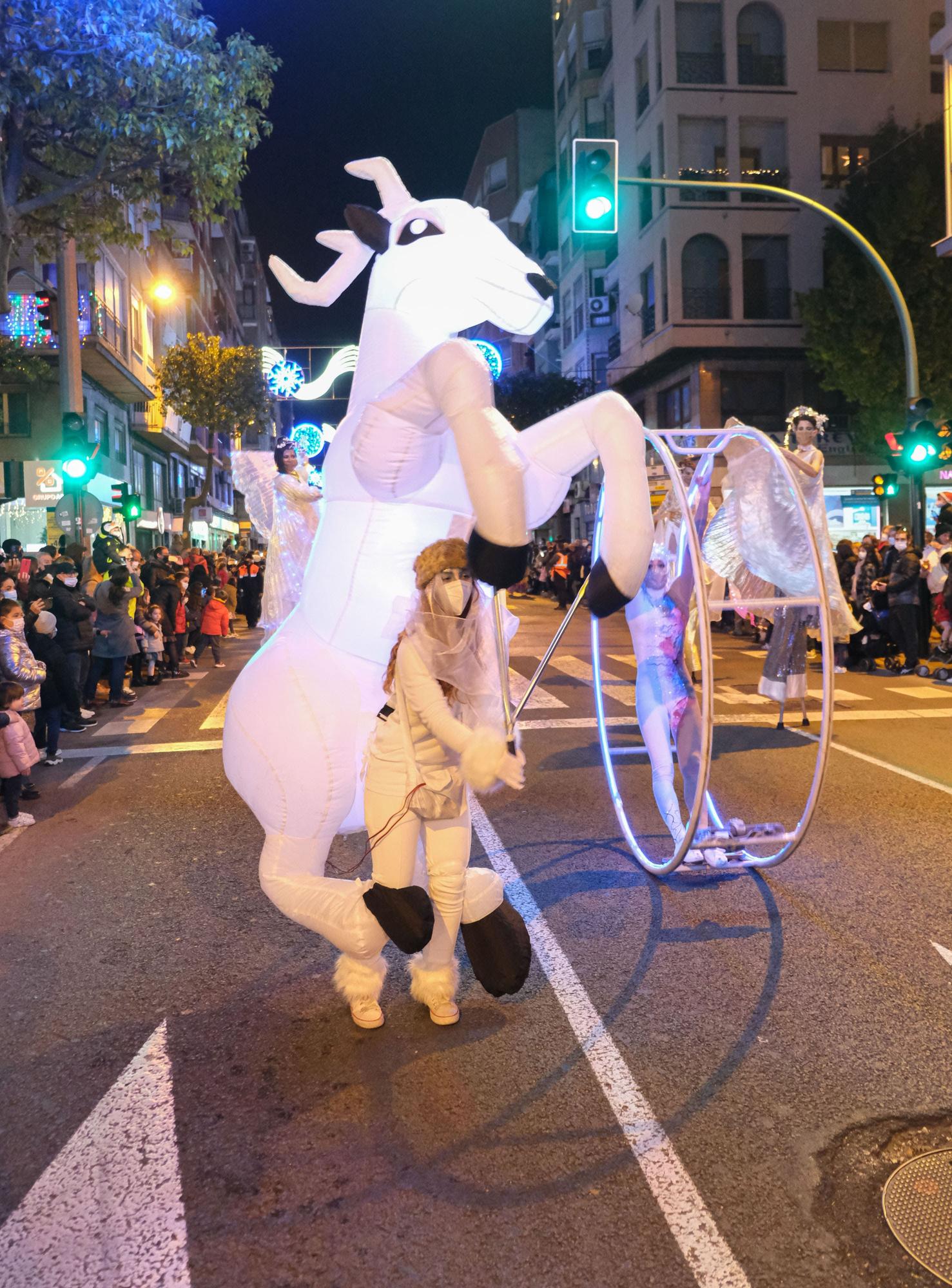 Cabalgata de Papá Noel en Elche