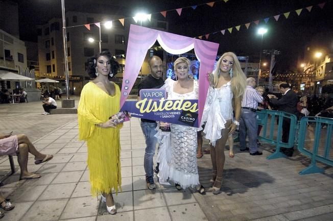 HOMENAJE A MARA GONZALEZ EN LA PLAZA DEL PILAR