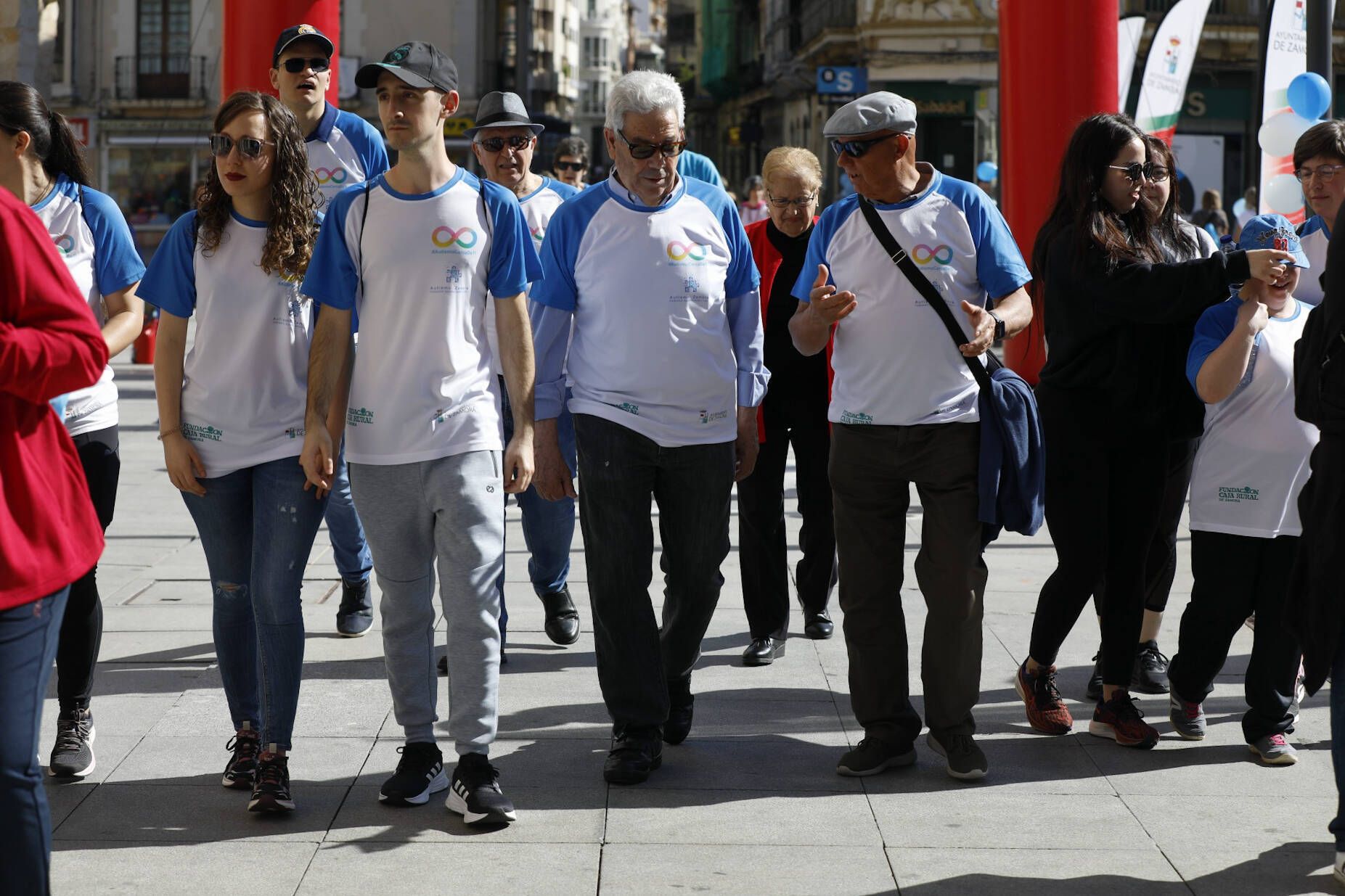 Zamora. Marcha solidaria autismo