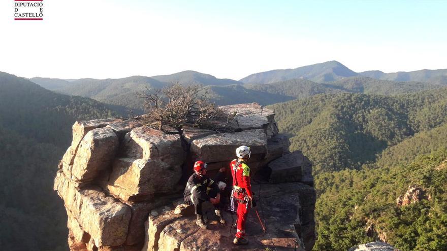 VÍDEO: Dos rescates de urgencia en las montañas de Castellón