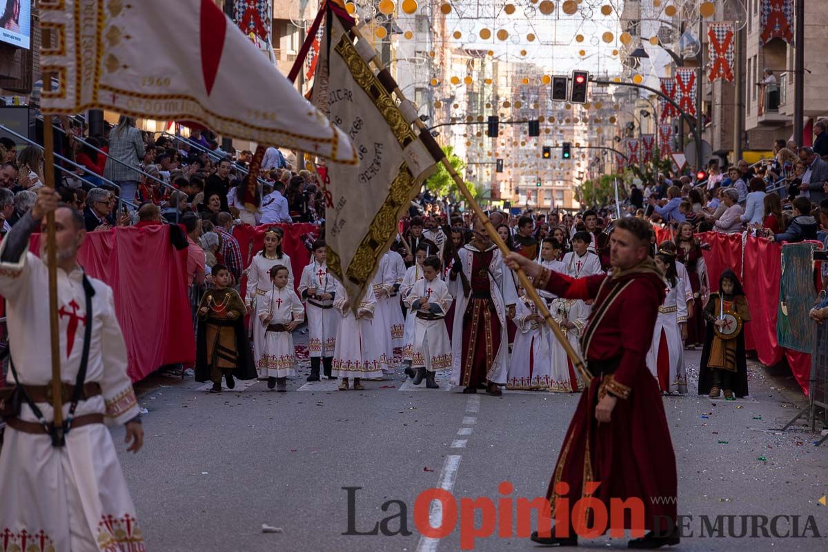 Procesión de subida a la Basílica en las Fiestas de Caravaca (Bando Cristiano)