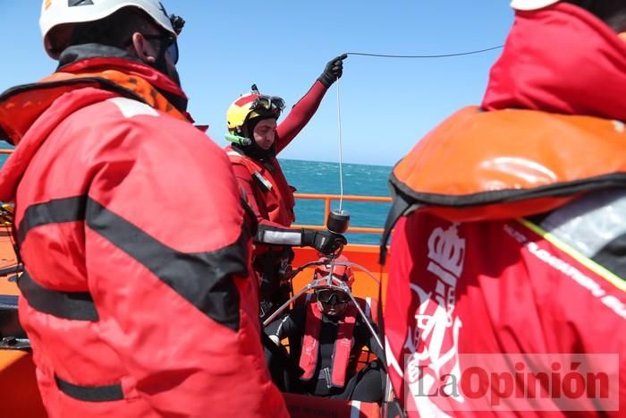 Simulacro de Salvamento Marítimo en Cartagena