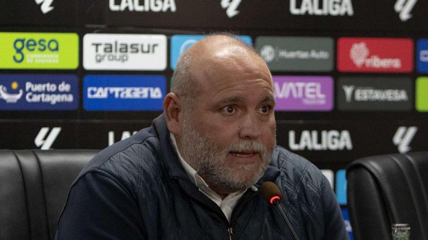 Manuel Sánchez Breis, director deportivo del FC Cartagena.