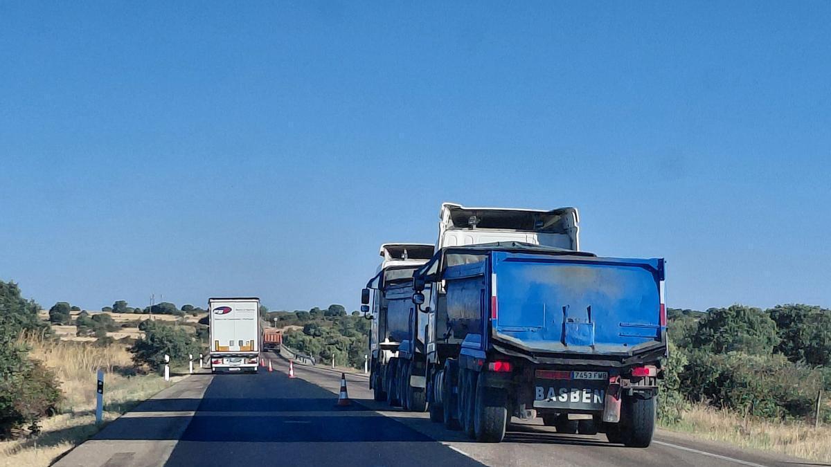 Obras de mejora en la N-122
