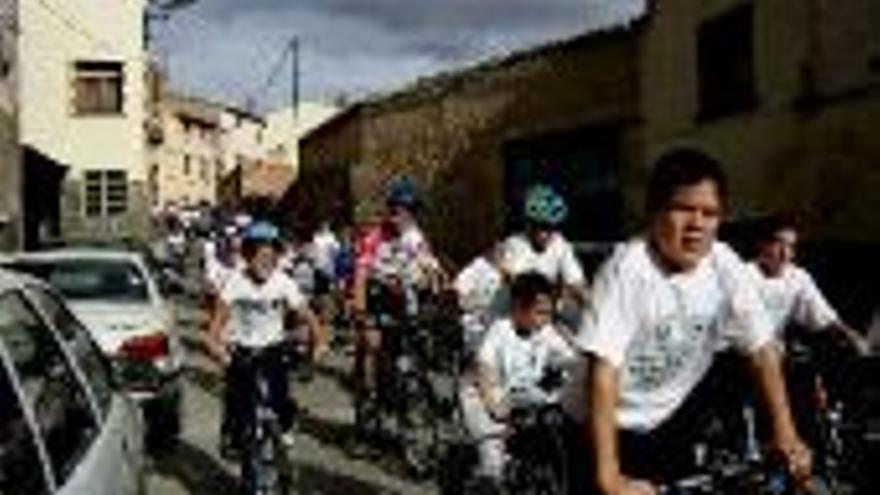 Exito de participación en el Día de la Bicicleta de Borja