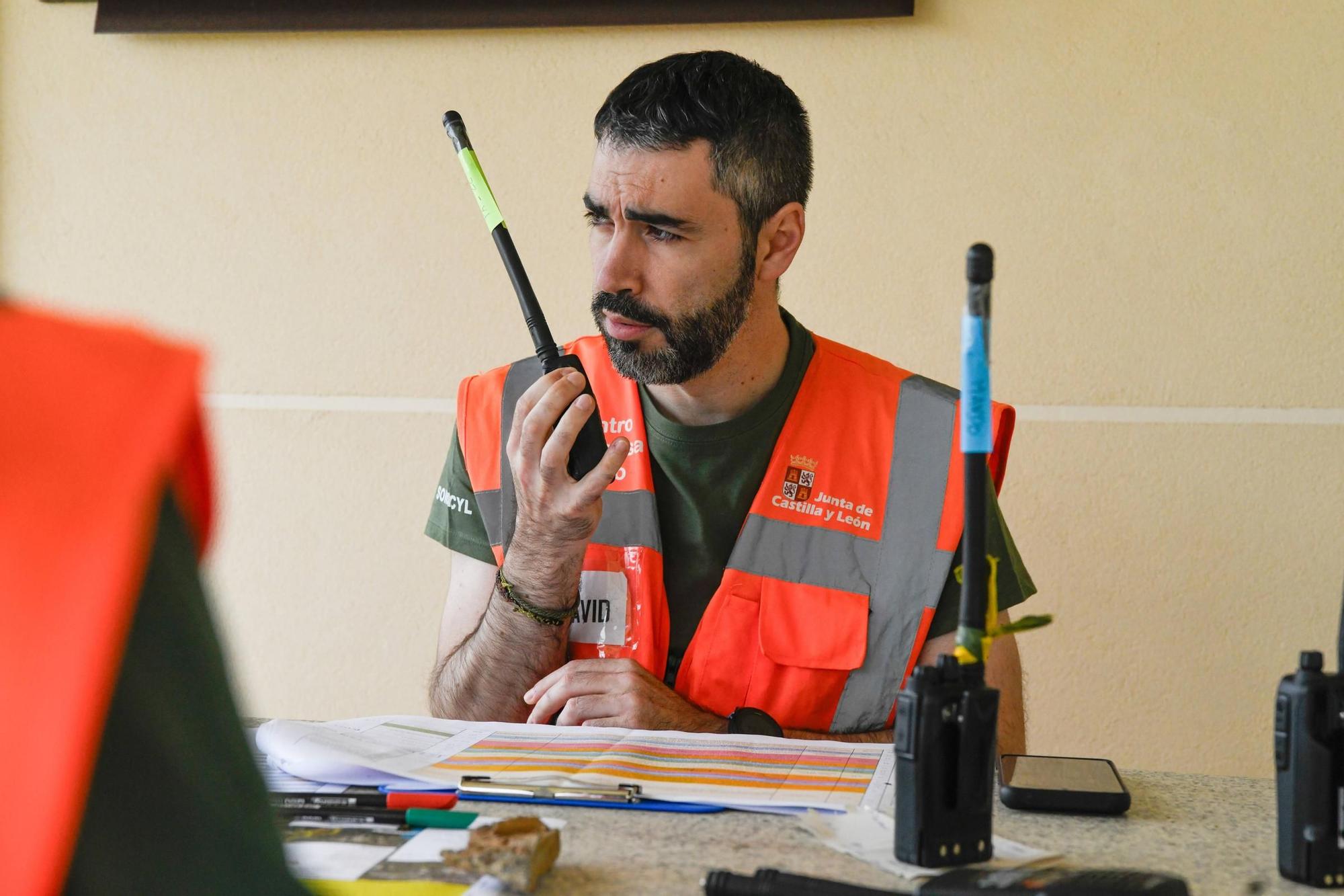 Así ha sido el simulacro forestal transfronterizo desplegado en Aliste