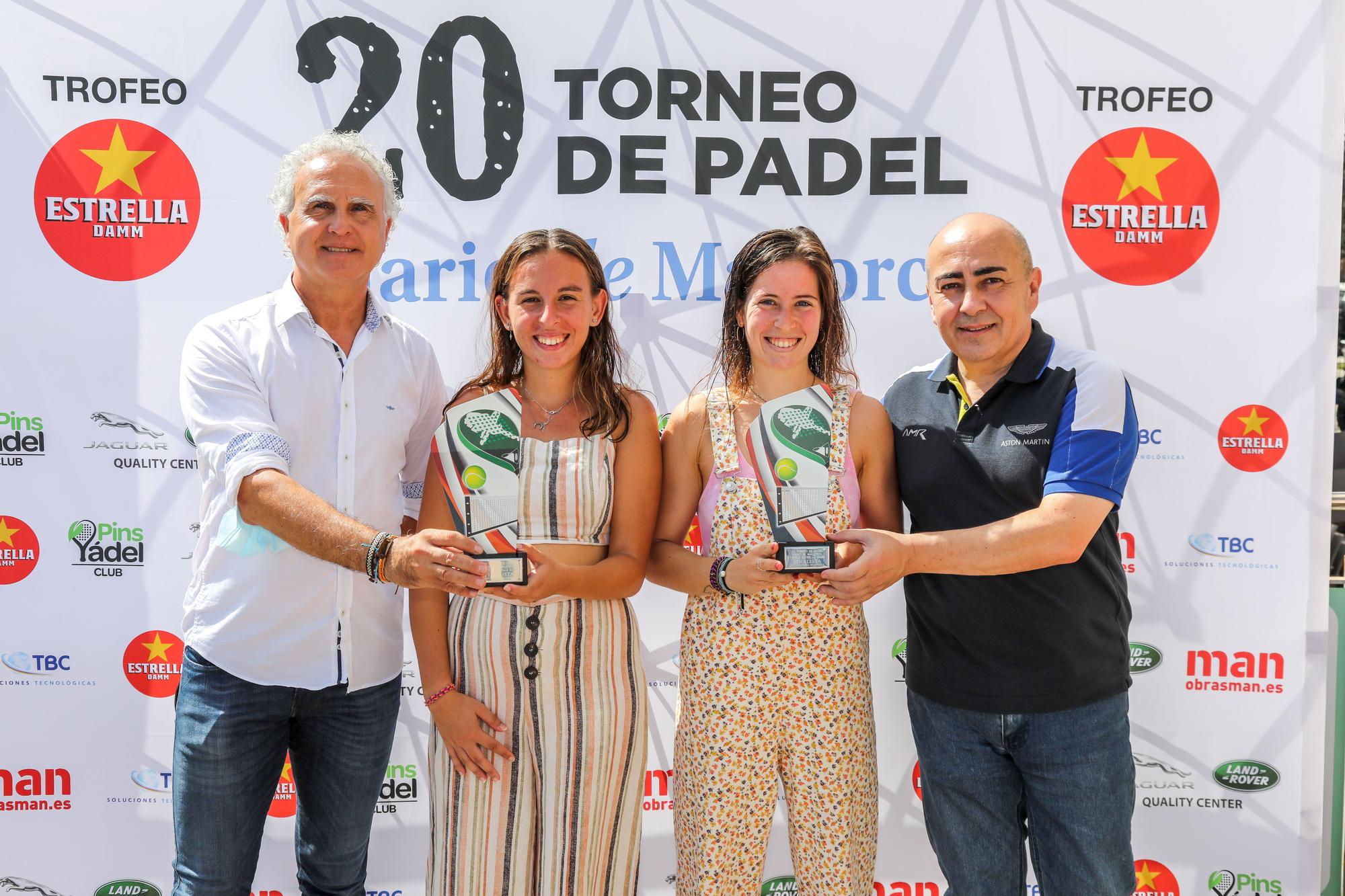 20 torneo Diario de Mallorca: Broche perfecto en Pins Pádel