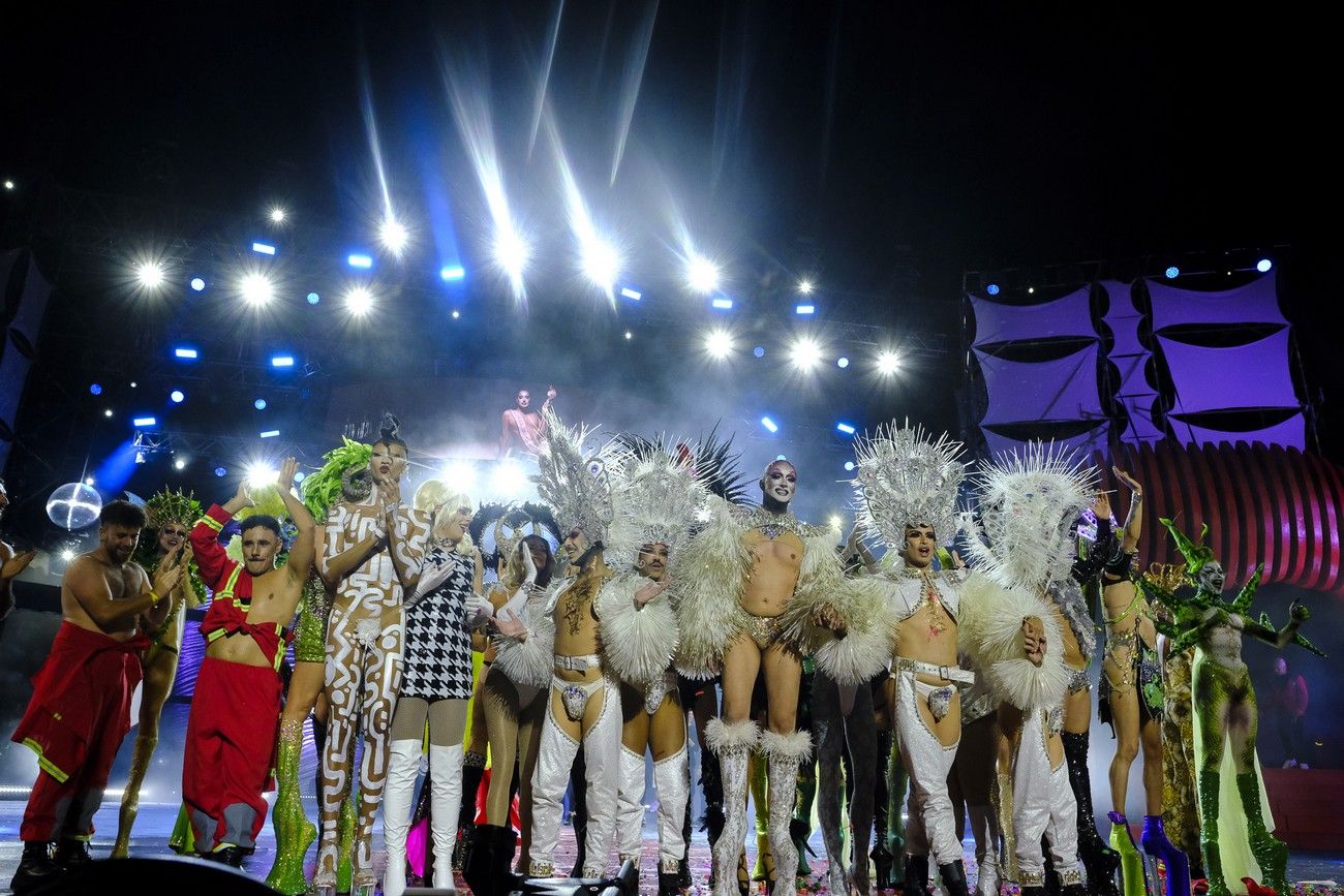 La Gala Drag Queen 2023 del Carnaval de Las Palmas de Gran Canaria, entre bambalinas