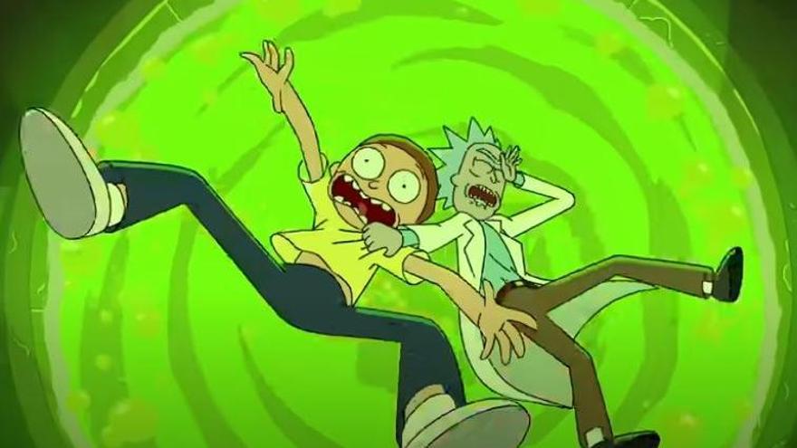 Una imagen de la serie &#039;Rick y Morty&#039;.
