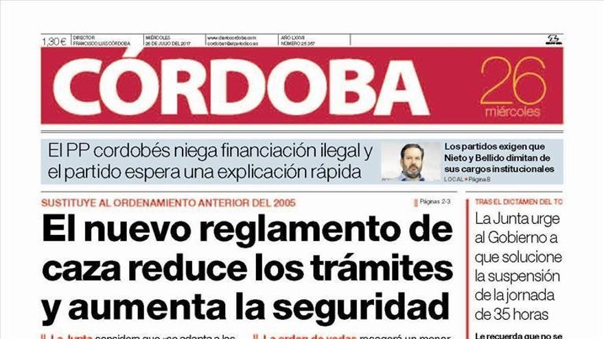 La portada de CÓRDOBA