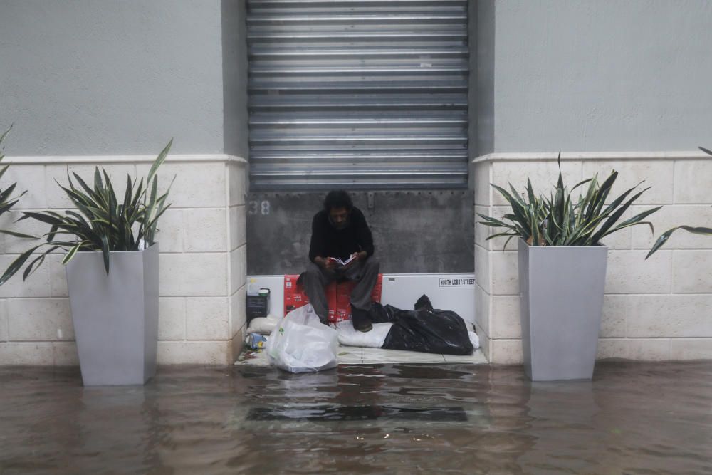 El paso del huracán Irma por Florida