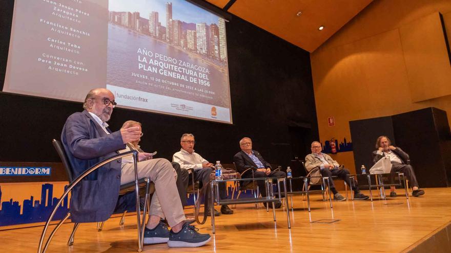 La visión &quot;futurista&quot; del PGOU de Benidorm que Pedro Zaragoza ideó en 1956