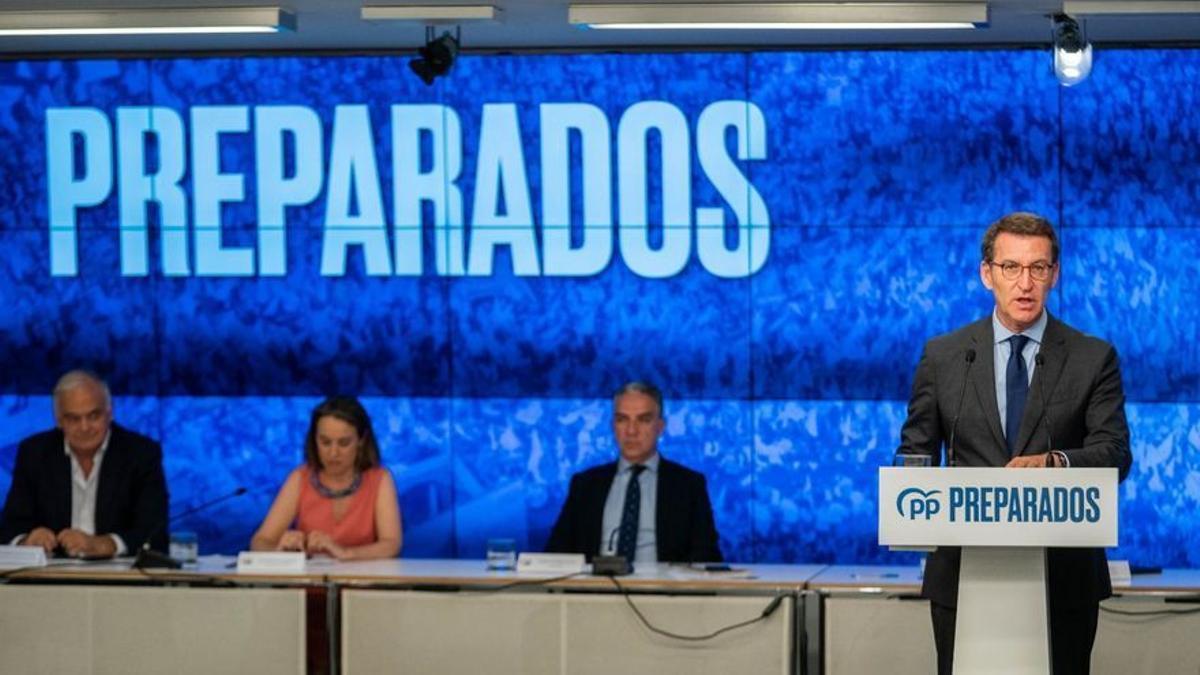 Feijóo veu «impossible» que Sánchez remunti: «És un clamor. Espanya ja no l’escolta»