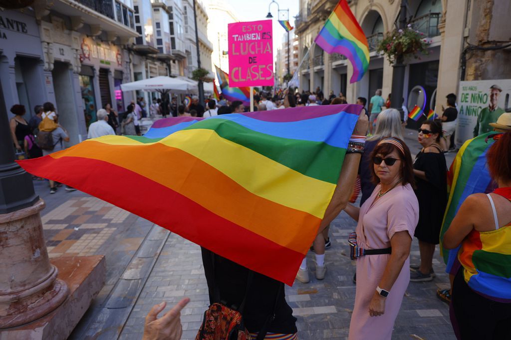 Todas las imágenes de la manifestación EnorgulleCT 2024 en Cartagena