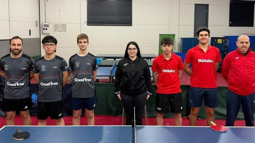 Jornada muy positiva de los equipos del Corriol Oliva Tennis Taula en las ligas nacionales y autonómicas