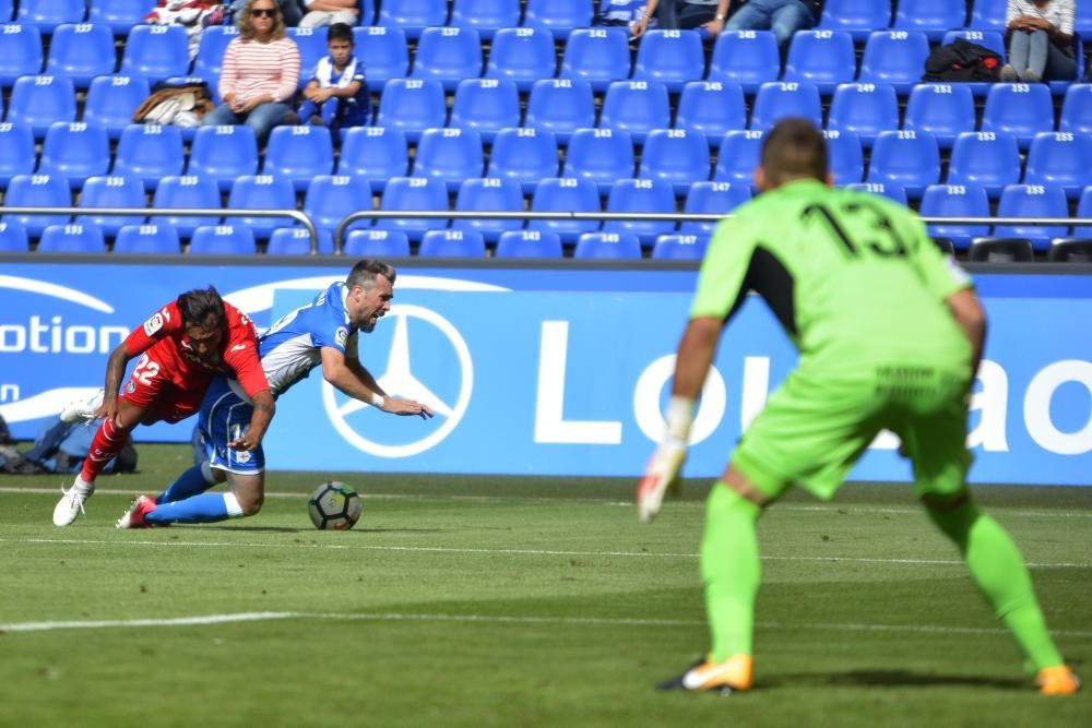 El Dépor le remonta al Getafe