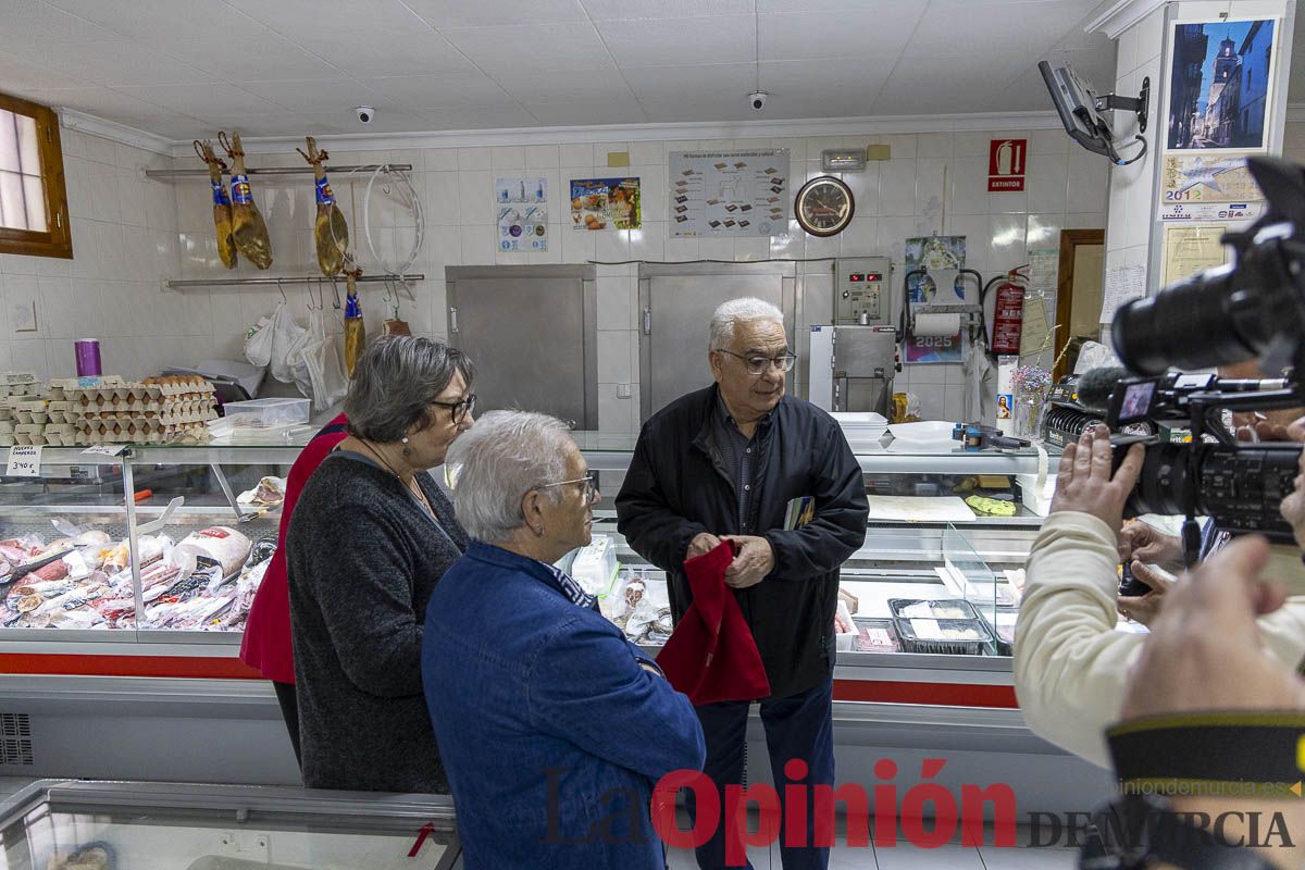 Corporación, Cofradía y Bandos realizan la 'Pedimenta' en Caravaca