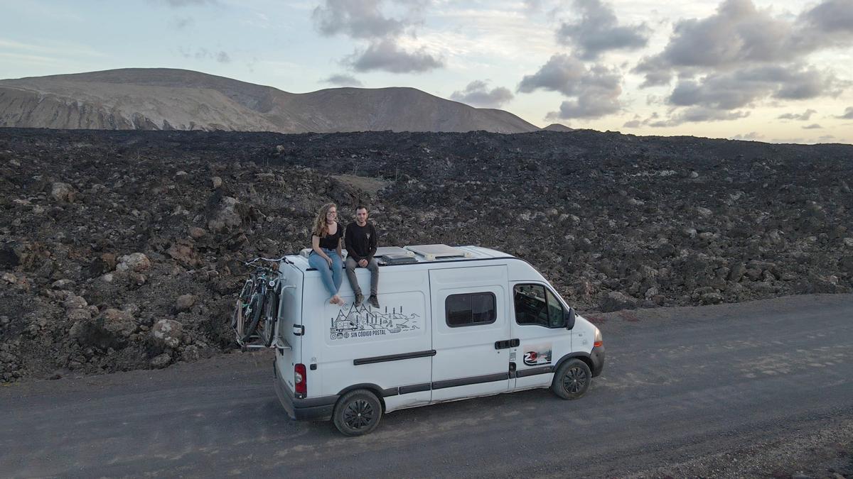 Eduardo y Rocío en Lanzarote